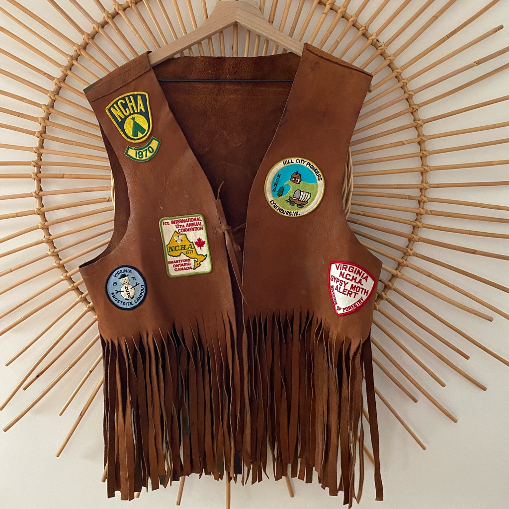 Vintage 1970s Virginian Vest